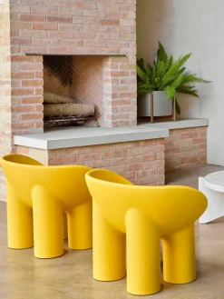 Kunststof loungefauteuil Roly Poly^Driade Best