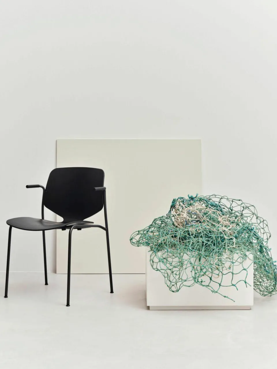 Kunststoffen armstoel Nova Sea, handgemaakt^Mater New
