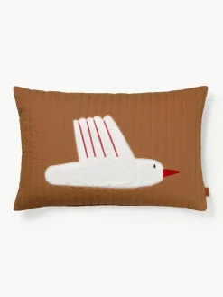 Kussen Bird van biokatoen^ferm LIVING Kids Hot