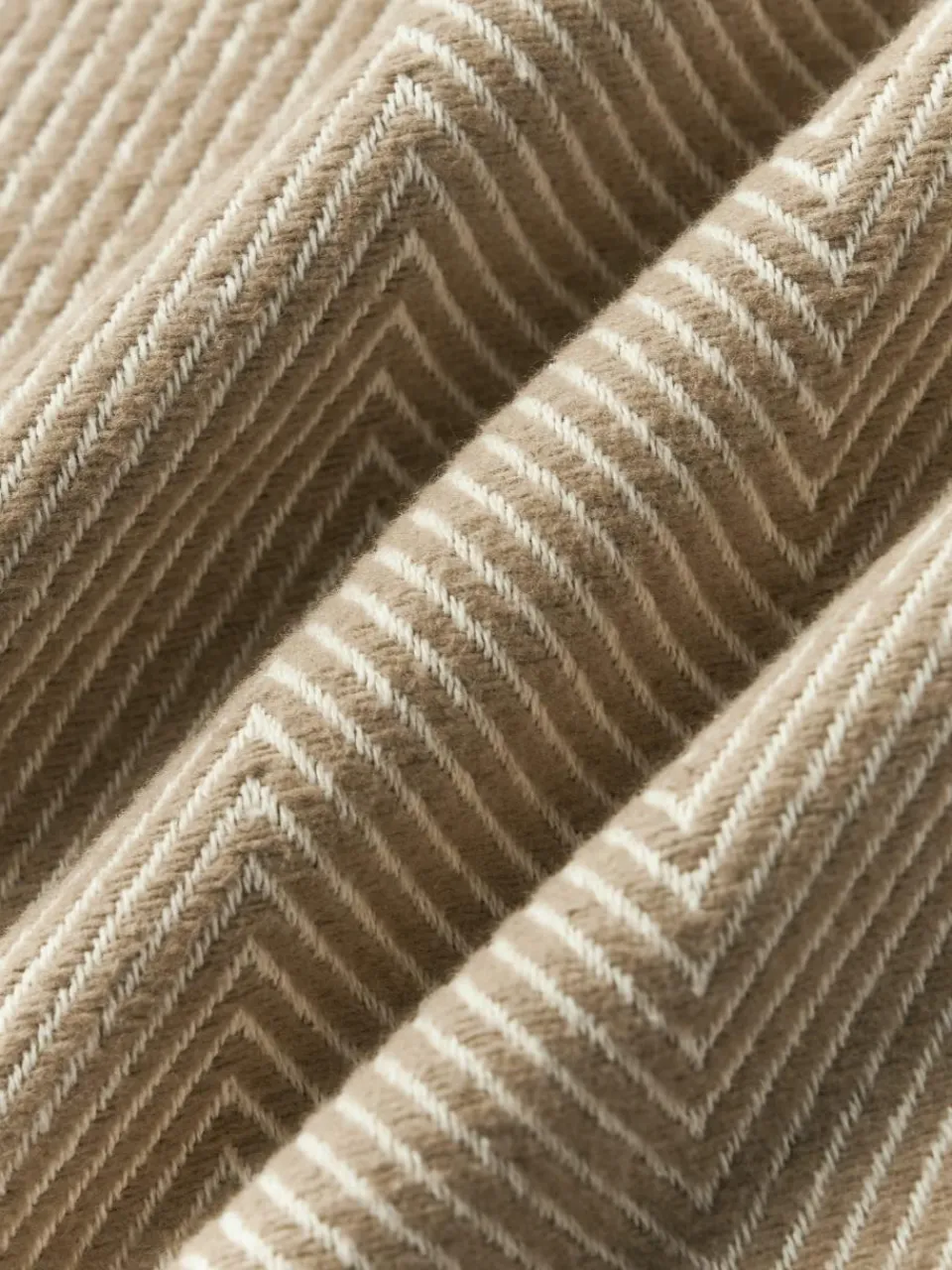 Kussenhoes Agatha met visgraatpatroon^Westwing Collection Clearance