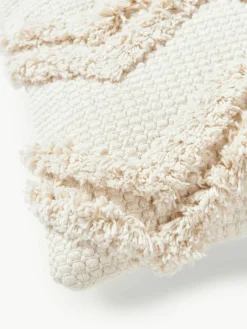 Kussenhoes Akesha met getuft zigzagpatroon^Westwing Collection Best