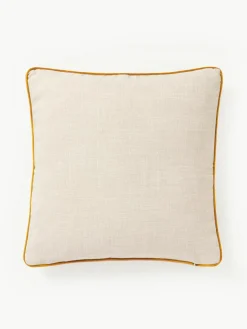 Kussenhoes Cressida met tweekleurige bies^Westwing Collection Best