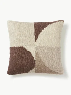 Kussenhoes Jasper met abstracte decoratie^Westwing Collection Sale