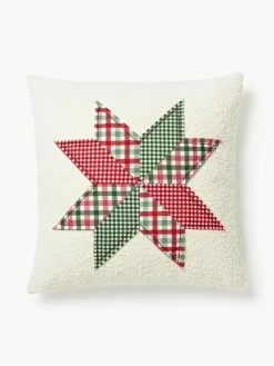 Kussenhoes Lance met decoratie^Westwing Collection Clearance