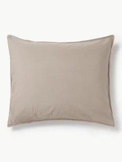 Kussenhoes van gewassen perkalkatoen Debbie^Westwing Collection Discount