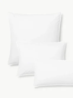 Kussenhoes van gewassen perkalkatoen Debbie^Westwing Collection Clearance