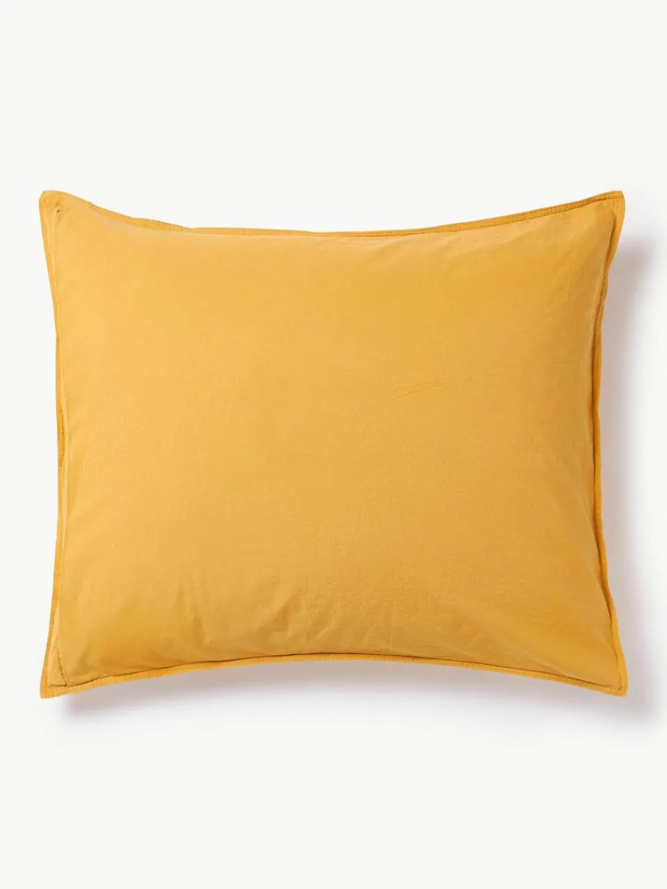 Kussenhoes van gewassen perkalkatoen Debbie^Westwing Collection Online