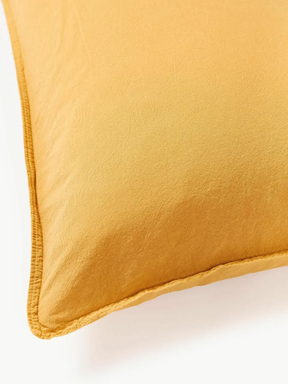 Kussenhoes van gewassen perkalkatoen Debbie^Westwing Collection Online