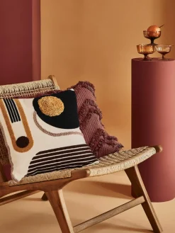 Kussenhoes Wassily met abstracte decoratie^Westwing Collection Hot