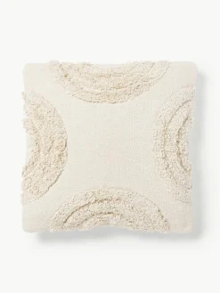 Kussenhoes Yara met getufte decoratie^Westwing Collection New