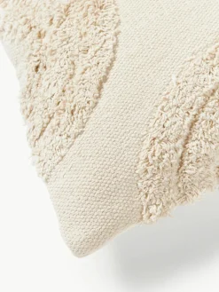 Kussenhoes Yara met getufte decoratie^Westwing Collection New