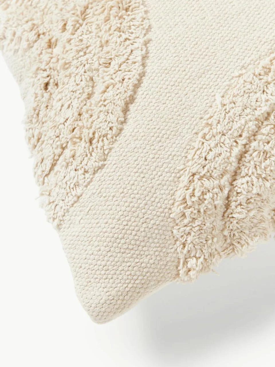 Kussenhoes Yara met getufte decoratie^Westwing Collection New