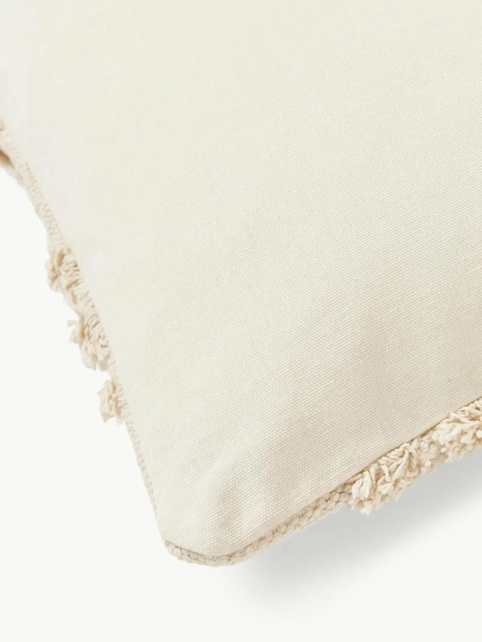 Kussenhoes Yara met getufte decoratie^Westwing Collection New