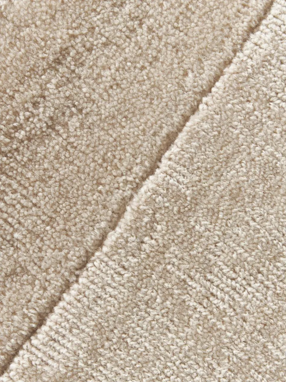 Laagpolig vloerkleed Kari^Westwing Collection Outlet