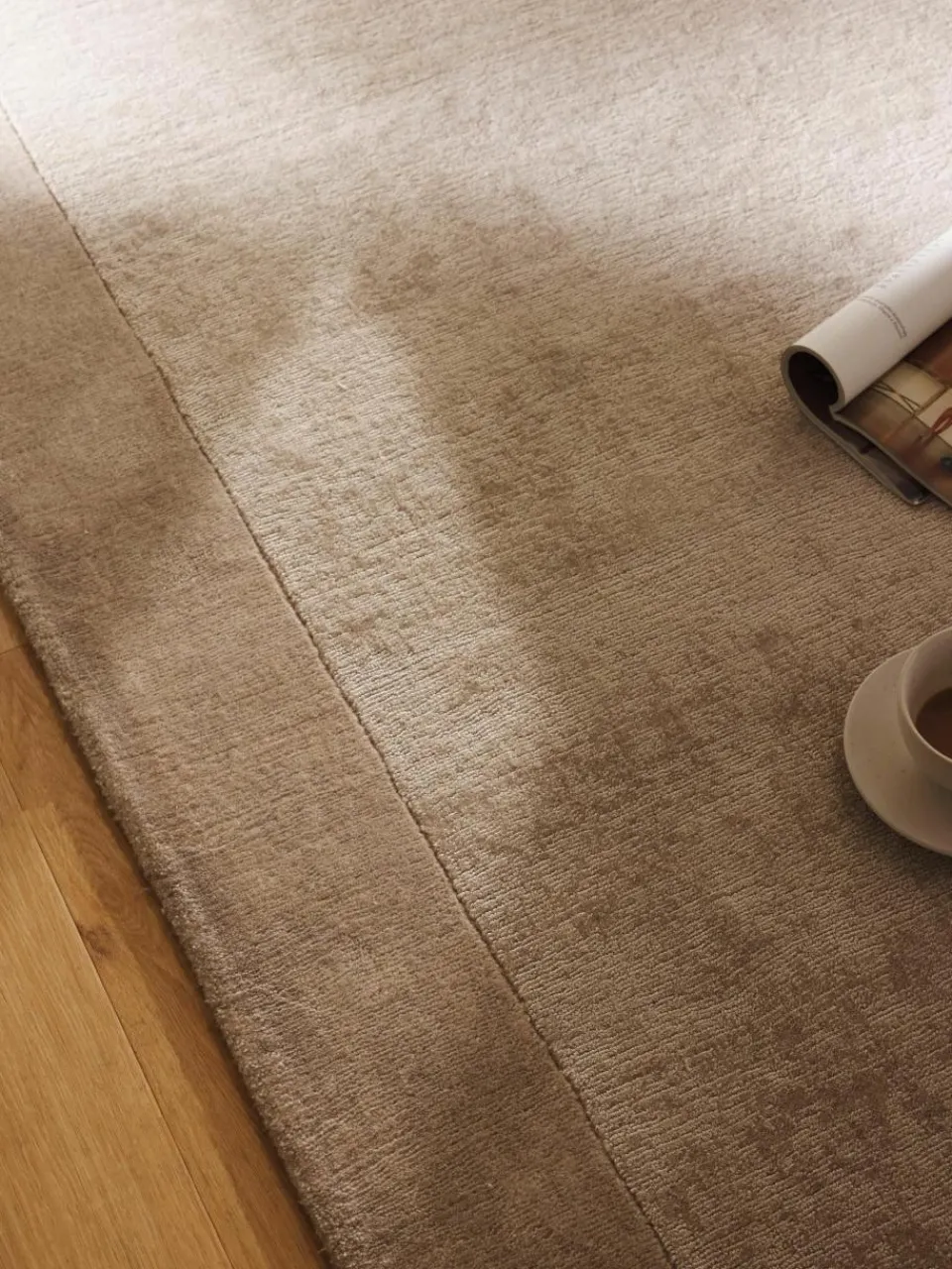 Laagpolig vloerkleed Kari^Westwing Collection Outlet