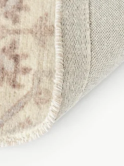 Laagpolig vloerkleed Rosalie met ornamenten, handgeweven^Westwing Collection Hot
