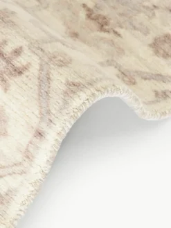 Laagpolig vloerkleed Rosalie met ornamenten, handgeweven^Westwing Collection Hot