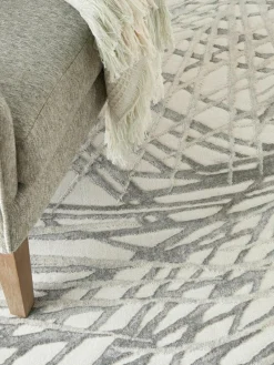 Laagpolig vloerkleed Rustic Texture met hoog-laag effect^Rama Carpets Sale