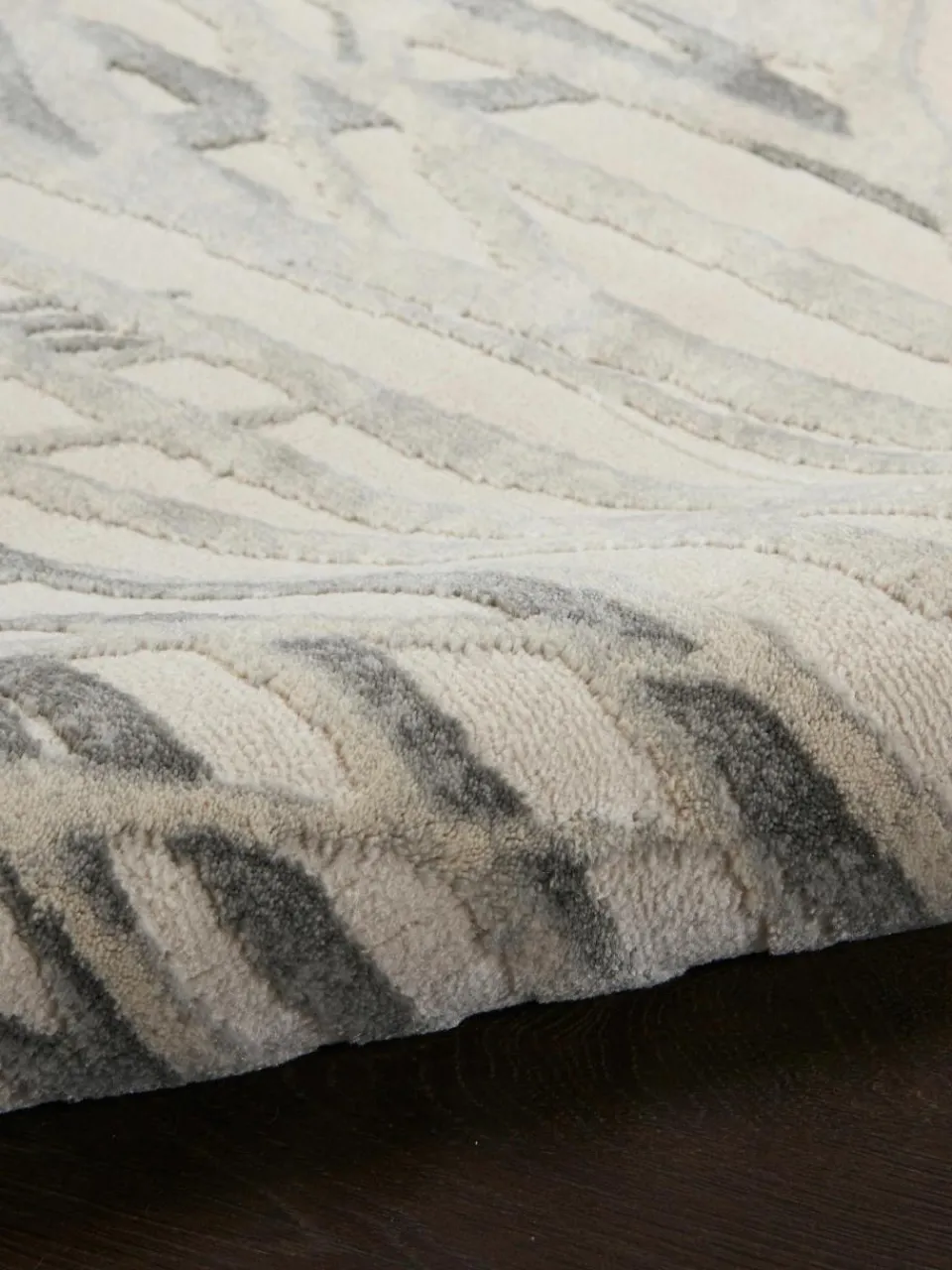 Laagpolig vloerkleed Rustic Texture met hoog-laag effect^Rama Carpets Sale