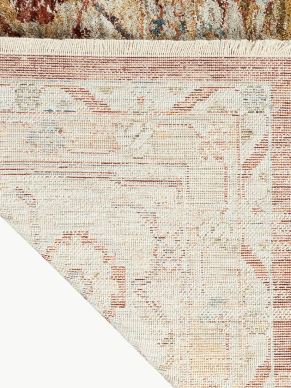 Laagpolig vloerkleed Sahar met meanderpatroon^Rama Carpets Best