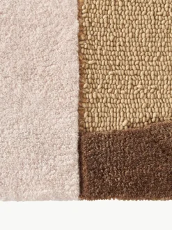 Laagpolig wollen vloerkleed Camden^Westwing Collection Best
