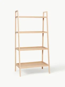 Ladderrek Accent van eikenhout^Hübsch New