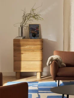 Ladekast Cadi van eikenhout^Westwing Collection Hot