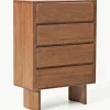 Ladekast Chandler van eikenhout^Westwing Collection Hot