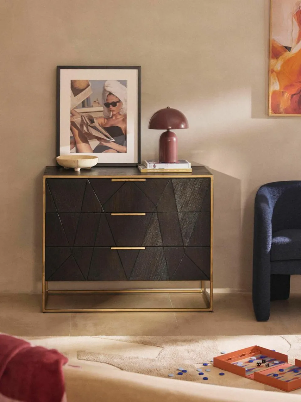 Ladekast Harry van mangohout^Westwing Collection New