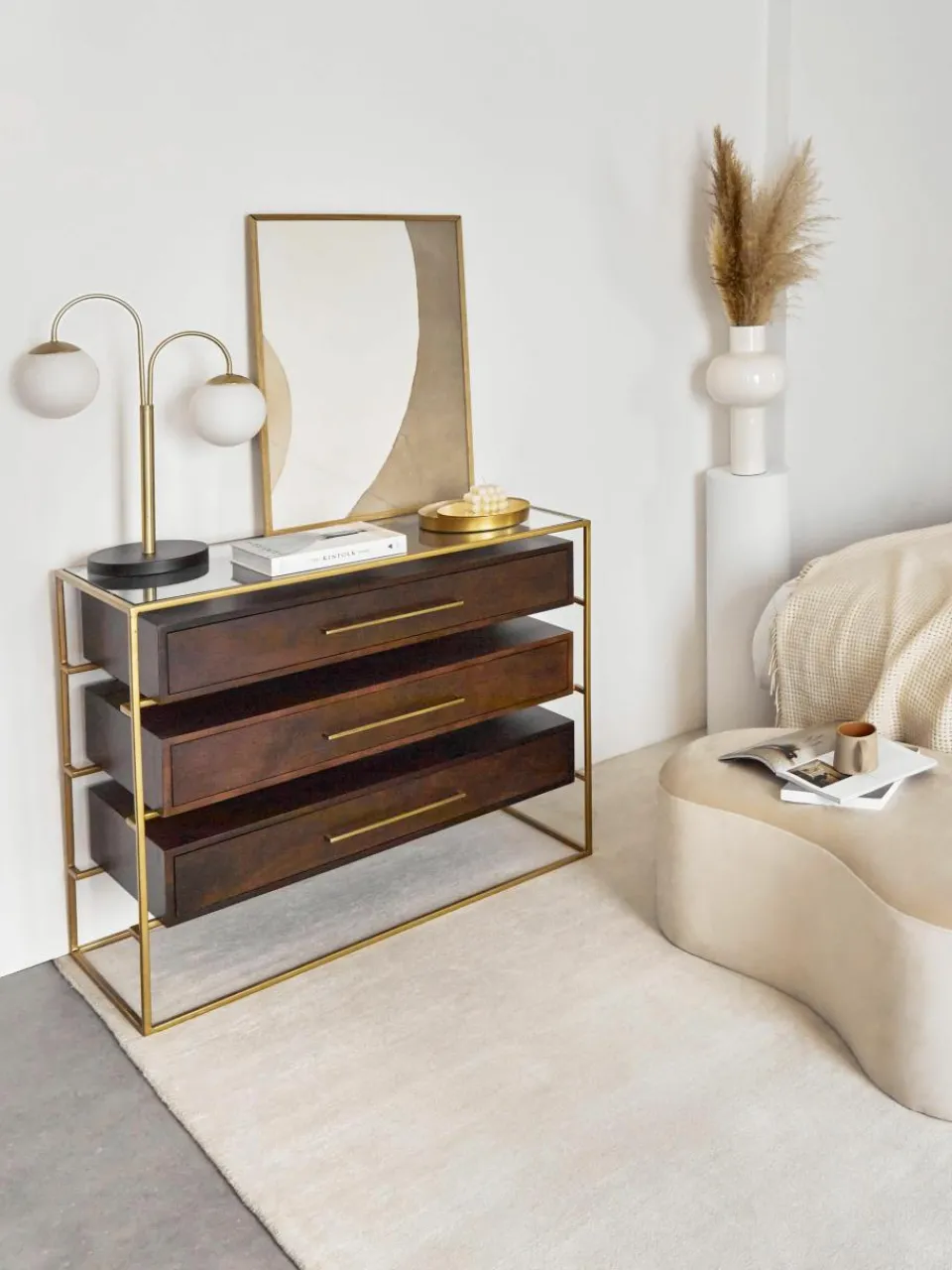 Ladekast Lyle van mangohout^Westwing Collection Clearance