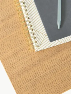 Lage houten salontafel Dako^Westwing Collection Fashion