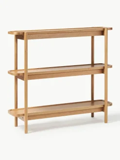 Lage houten wandkast Libby^Westwing Collection Outlet