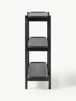 Lage houten wandkast Libby^Westwing Collection Outlet