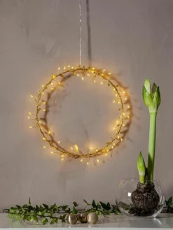 LED kerstkrans Winny met timerfunctie, Ø 28 cm^Westwing Outlet
