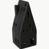LED lichthuisje Hygga van porselein, H 19 cm^Westwing New