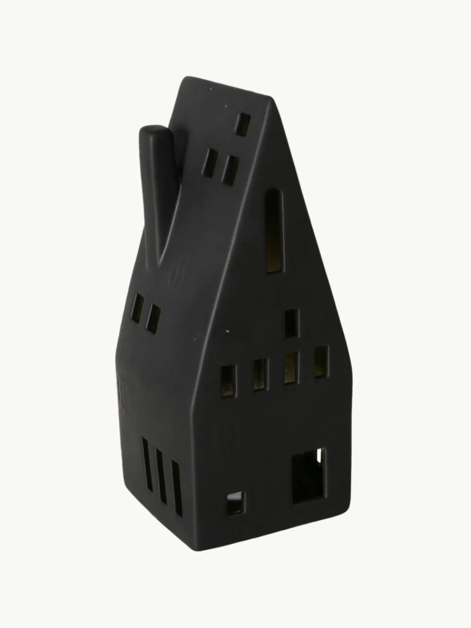 LED lichthuisje Hygga van porselein, H 19 cm^Westwing New