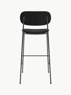 Lederen barkruk Co met metalen frame^Audo Copenhagen New