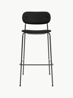 Lederen barkruk Co met metalen frame^Audo Copenhagen New