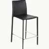 Lederen barstoelen Boréalys, 2 stuks^Westwing Online