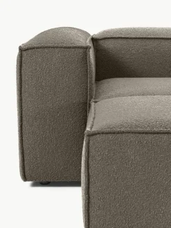 Lennon modulaire bank (4-zits) in bouclé met poef (links/rechts)^Westwing Collection Best