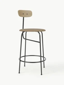 Leren barkruk Afteroom met metalen frame^Audo Copenhagen Online