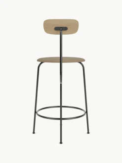 Leren barkruk Afteroom met metalen frame^Audo Copenhagen Online