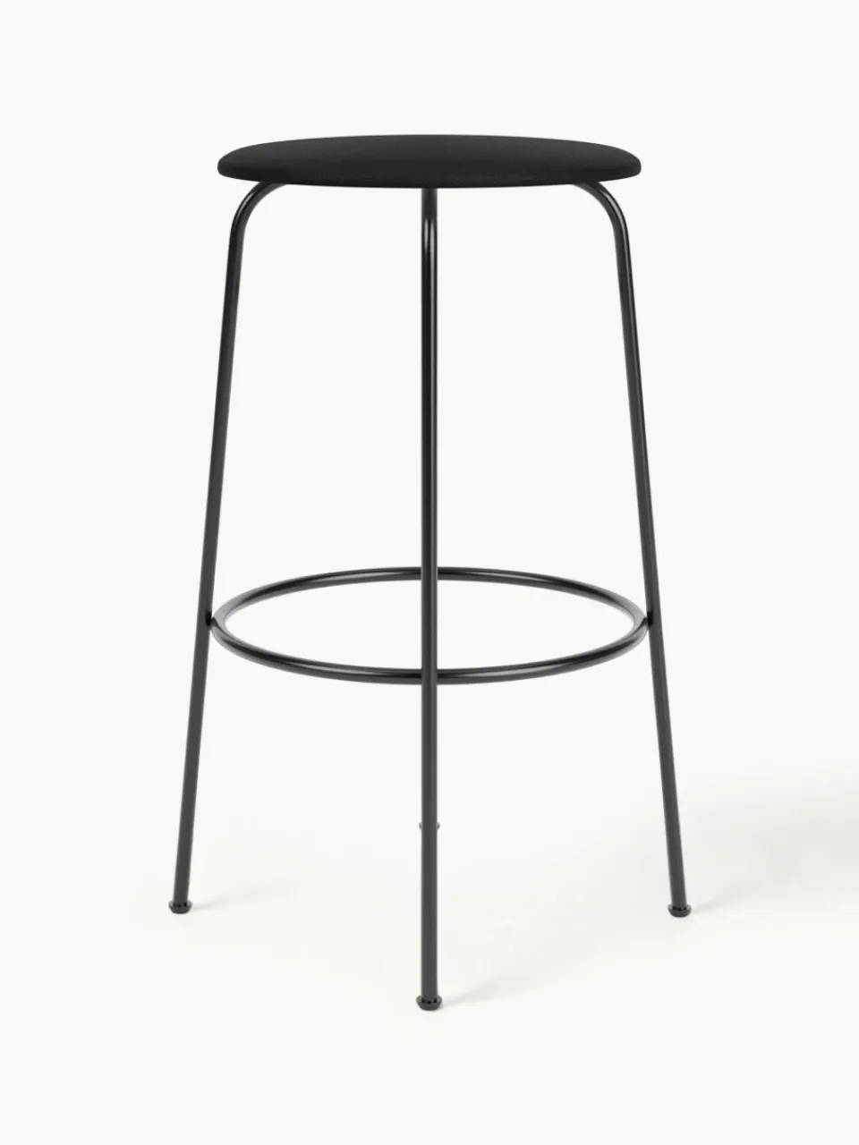 Leren barkruk Afteroom met metalen frame^Audo Copenhagen Online