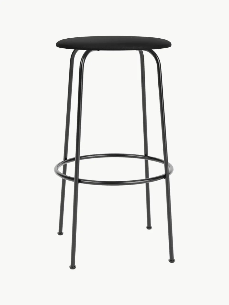 Leren barkruk Afteroom met metalen frame^Audo Copenhagen Online