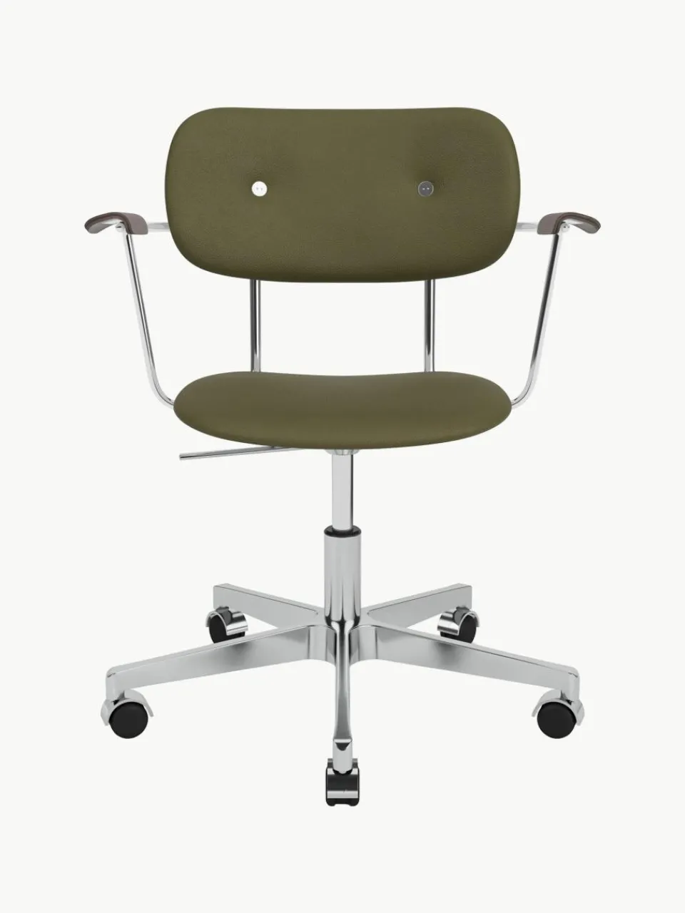 Leren bureaustoel Co, in hoogte verstelbaar^Audo Copenhagen Clearance