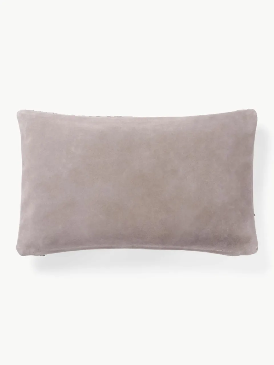 Leren kussenhoes Amaia met franjes^Westwing Collection Online