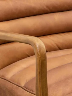 Leren loungefauteuil Datsun^Westwing Best