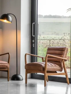 Leren loungefauteuil Datsun^Westwing Best