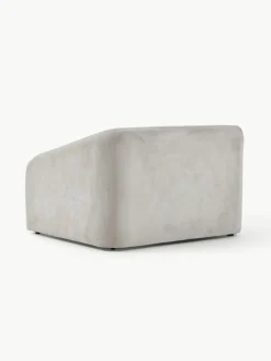 Lichtrgijze slaapfauteuil Eliot^Westwing Collection Fashion