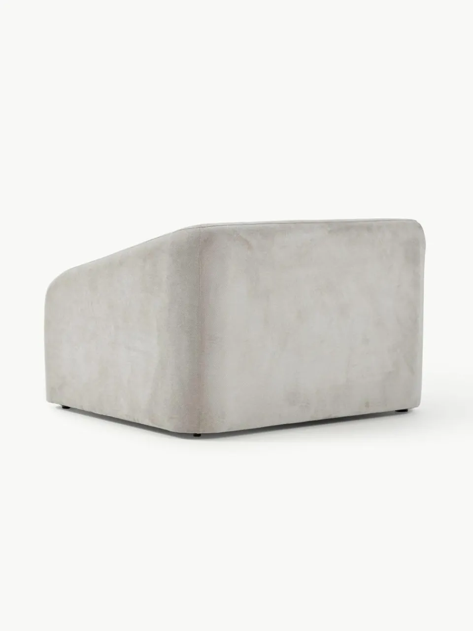 Lichtrgijze slaapfauteuil Eliot^Westwing Collection Fashion